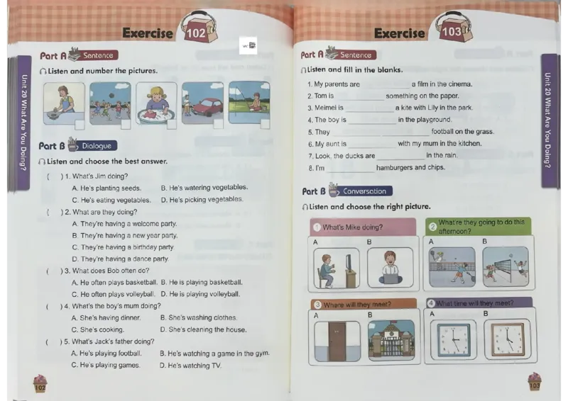 3英语~听霸-新_26春四年级上下册人教版_四上英语合集人教版PEP英语四年级上册新教材（教学视频+课件+动画+音频+练习+教案）_17练习资料_小学英语（预习复习资料大礼包）