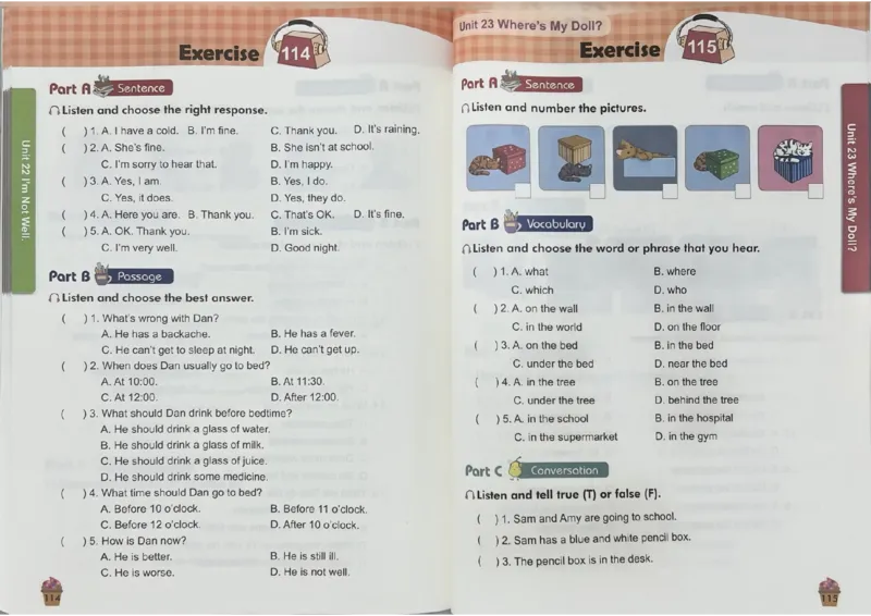 3英语~听霸-新_26春四年级上下册人教版_四上英语合集人教版PEP英语四年级上册新教材（教学视频+课件+动画+音频+练习+教案）_17练习资料_小学英语（预习复习资料大礼包）