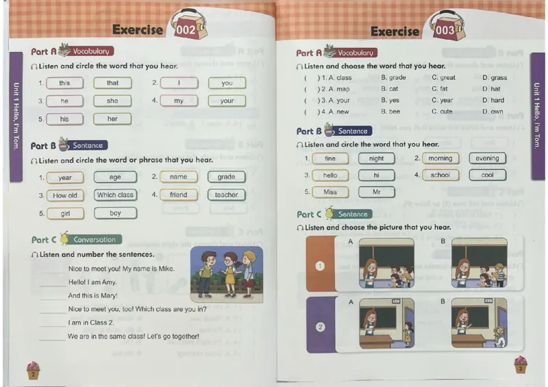 3英语~听霸-新_26春四年级上下册人教版_四上英语合集人教版PEP英语四年级上册新教材（教学视频+课件+动画+音频+练习+教案）_17练习资料_小学英语（预习复习资料大礼包）