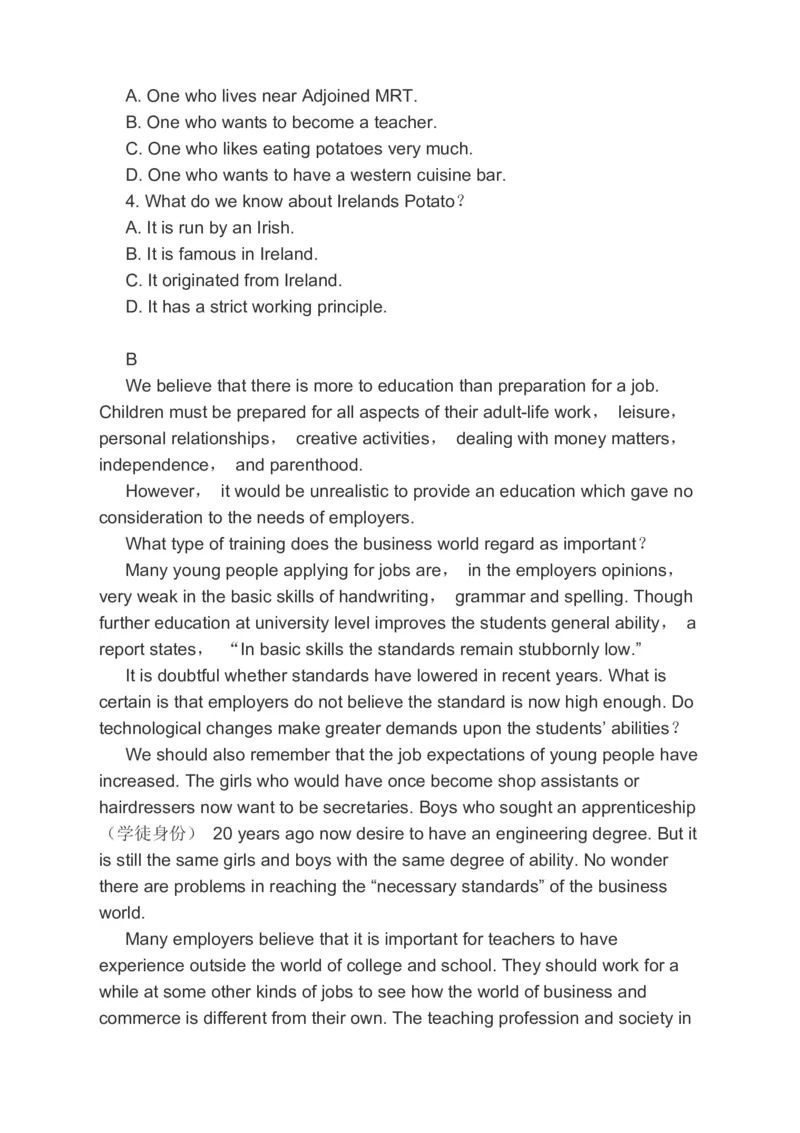 2023届高考英语备考一轮复习阅读理解完形填空语法填空分类综合训练（含答案）_03高考英语_通用版（老高考）复习资料_2023年复习资料_二轮复习