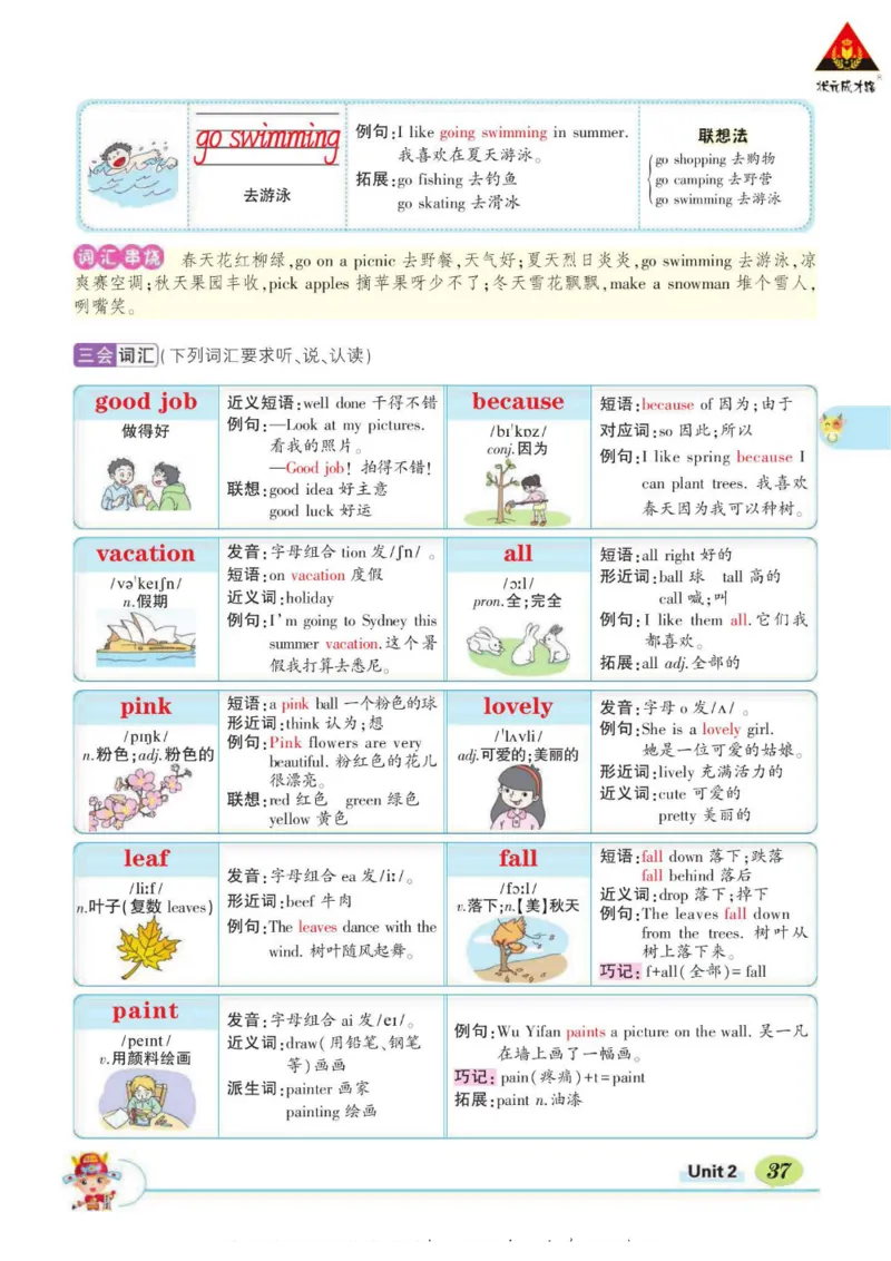 状元大课堂五年级下册英语人教PEP版学生用书_26春四年级上下册人教版_四上英语合集人教版PEP英语四年级上册新教材（教学视频+课件+动画+音频+练习+教案）_17练习资料_《状元导学案》