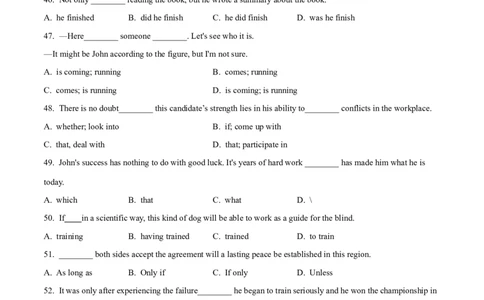 10倒装、省略与替代重难点专练(解析版)-2022年高考英语一轮复习小题多维练(新高考专用版)_03高考英语_新高考复习资料_2022年新高考资料_2022年新高考英语一轮复习