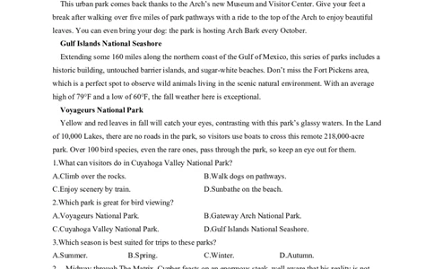 2023届高考英语二轮复习阅读理解强化100题（10）（含解析）_03高考英语_新高考复习资料_2023年新高考资料_二轮复习_2023届新高考英语二轮复习阅读理解强化100题（含解析）