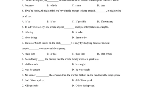 13倒装句、省略句与强调句(精练)-2024年高考英语一轮复习语法能力突破必备(PPT+复习卡+精练题)(通用版)_03高考英语_通用版（老高考）复习资料_2024年复习资料