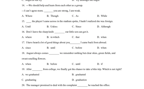 11状语从句(精练)-2024年高考英语一轮复习语法能力突破必备(PPT+复习卡+精练题)(通用版)_03高考英语_通用版（老高考）复习资料_2024年复习资料_11.状语从句(PPT+复习卡+精练题)(通用版)