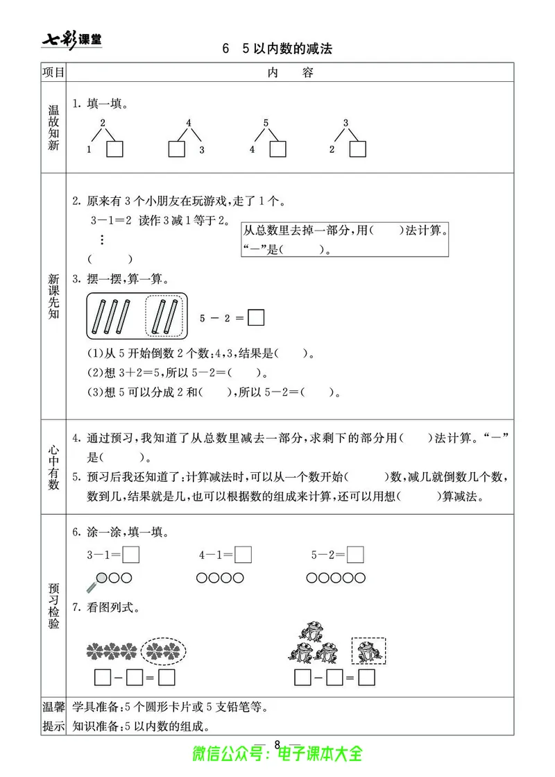 西师大1a_26春四年级上下册人教版_四上英语合集人教版PEP英语四年级上册新教材（教学视频+课件+动画+音频+练习+教案）_17练习资料_小学英语（预习复习资料大礼包）_《预习卡》
