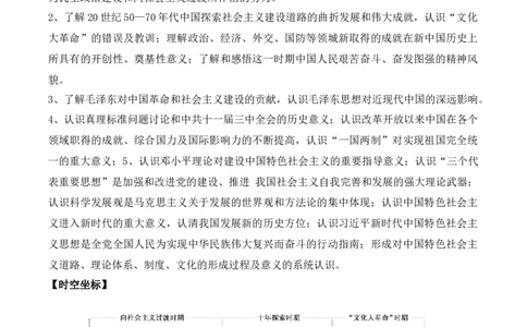 07+中国现代史：从中华人民共和国成立到社会主义现代化建设新时期+-背记手册高中历史全册最新核心知识必背清单（中外历史纲要上、下册）_07高考历史_2024年新高考资料