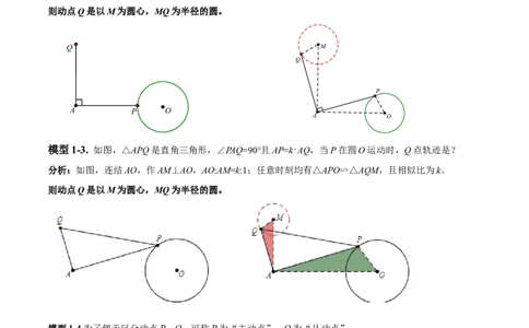 专题09圆中的最值模型之瓜豆原理（曲线轨迹）解读与提分精练（苏科版）（学生版）_初中数学_九年级数学下册（人教版）_常见几何模型全归纳-V13_2025版