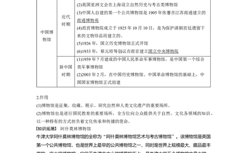 2023年高考历史一轮复习（部编版新高考）第21讲课题61　文化的传承与保护_07高考历史_新高考复习资料_2023年新高考复习资料_2023新高考大一轮复习讲义