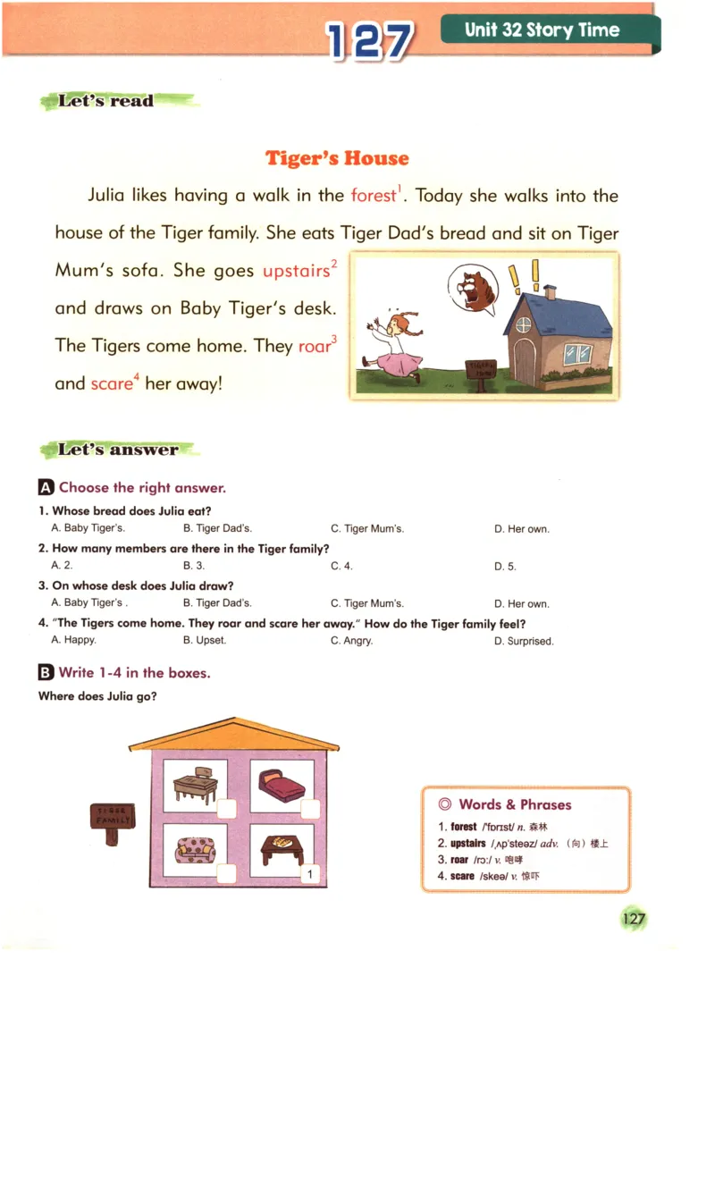 读霸小学英语1年级阅读128篇_26春四年级上下册人教版_四上英语合集人教版PEP英语四年级上册新教材（教学视频+课件+动画+音频+练习+教案）_17练习资料_《英语阅读128篇》