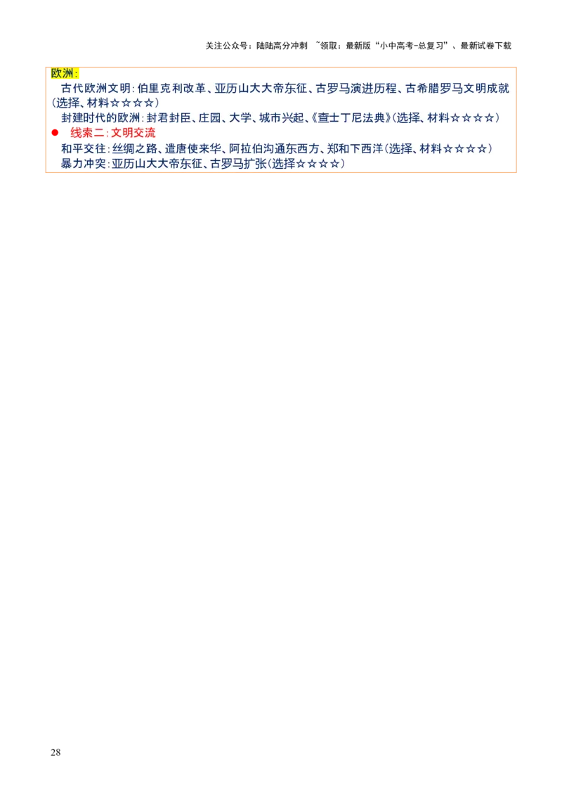 专题12文明交响：古代世界的多元之美与交流变奏（讲练）（解析版）_02中考总复习（2026版更新中）_06-历史-中考总复习_2025年中考复习资料_2025中考二轮课件ppt+讲义+练习历史_讲义+练习