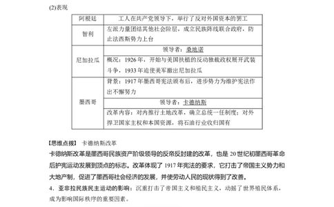2024年高考历史一轮复习（部编版）板块6第13单元第37讲　亚非拉民族民主运动的高涨_07高考历史_2024年新高考资料_1.2024一轮复习_2024年高考历史一轮复习讲义（部编版）