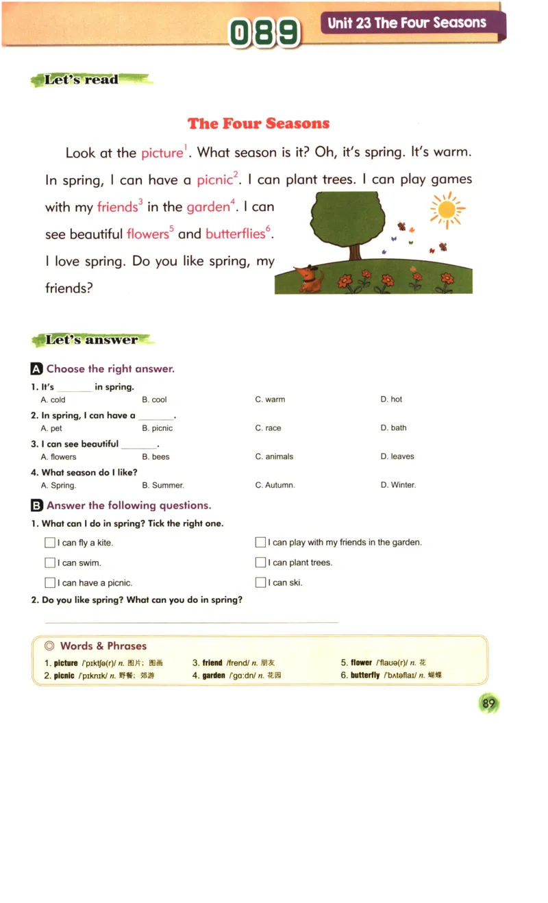 读霸小学英语2年级阅读128篇_26春四年级上下册人教版_四上英语合集人教版PEP英语四年级上册新教材（教学视频+课件+动画+音频+练习+教案）_17练习资料_《英语阅读128篇》