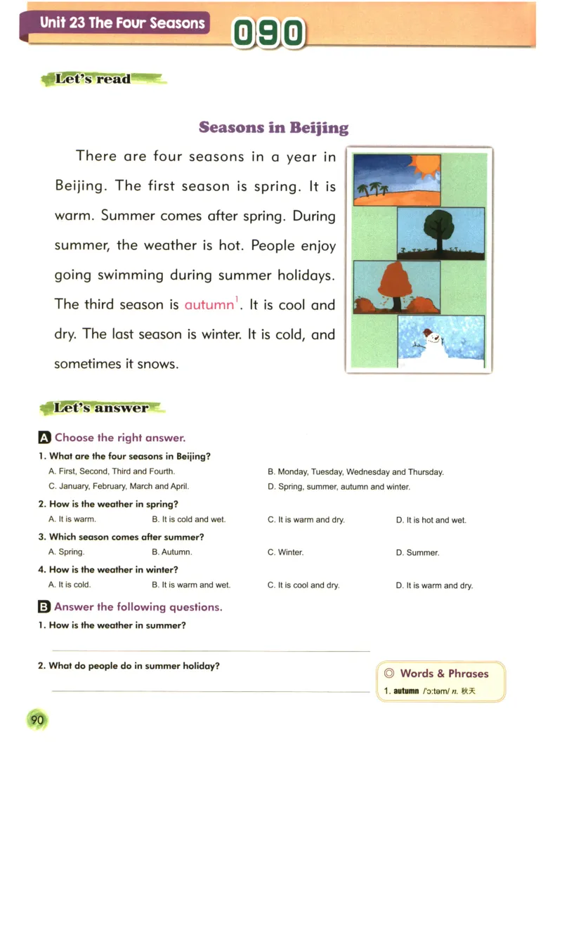 读霸小学英语2年级阅读128篇_26春四年级上下册人教版_四上英语合集人教版PEP英语四年级上册新教材（教学视频+课件+动画+音频+练习+教案）_17练习资料_《英语阅读128篇》