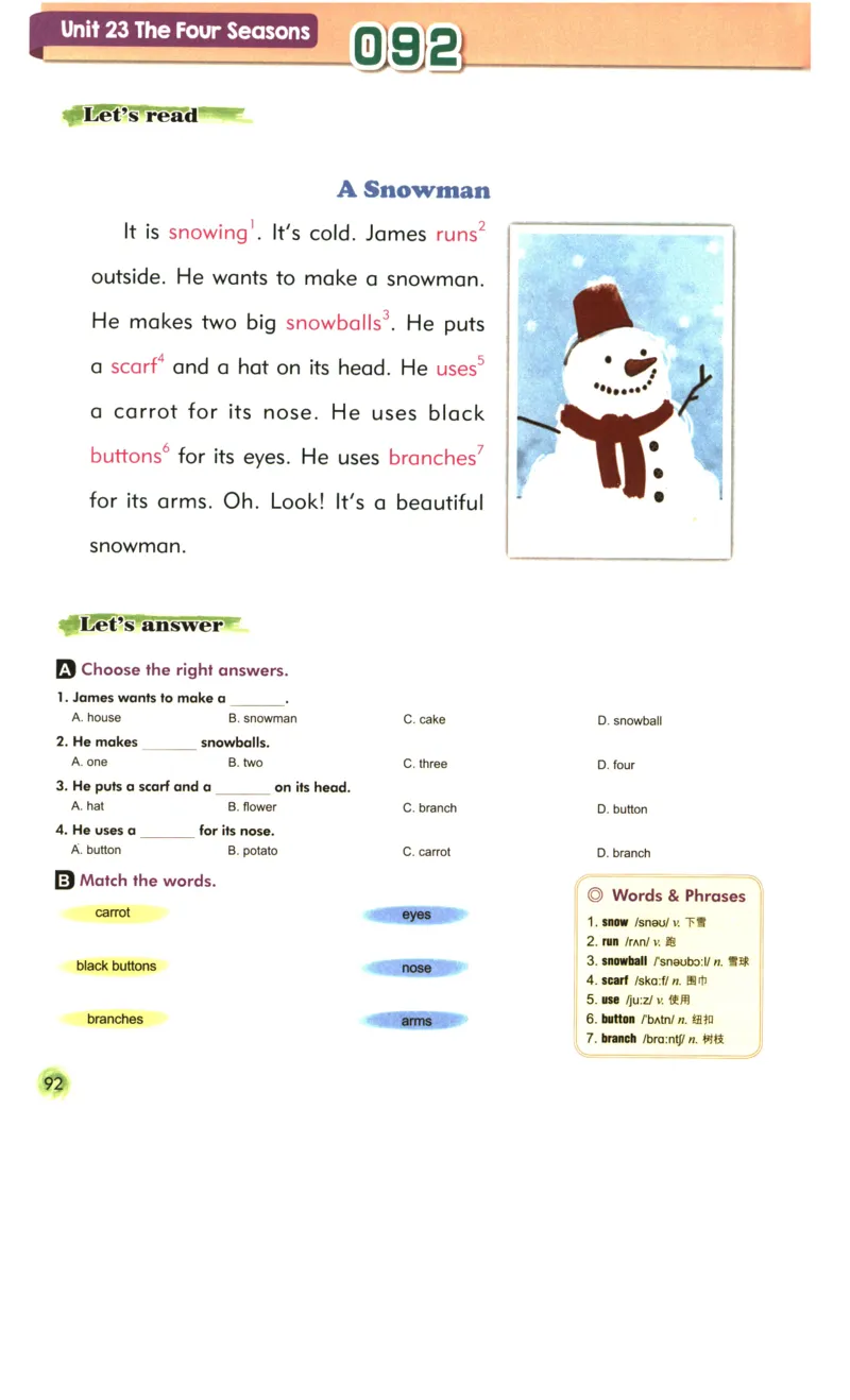 读霸小学英语2年级阅读128篇_26春四年级上下册人教版_四上英语合集人教版PEP英语四年级上册新教材（教学视频+课件+动画+音频+练习+教案）_17练习资料_《英语阅读128篇》