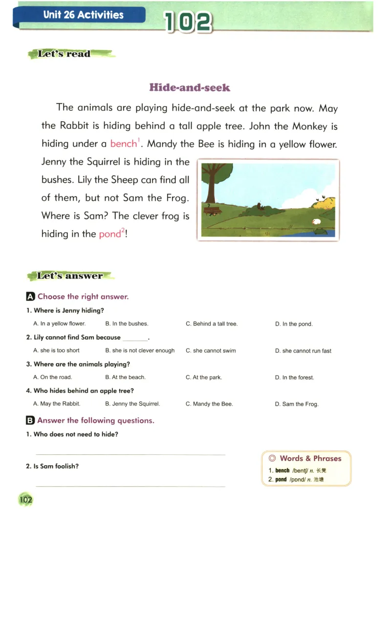 读霸小学英语2年级阅读128篇_26春四年级上下册人教版_四上英语合集人教版PEP英语四年级上册新教材（教学视频+课件+动画+音频+练习+教案）_17练习资料_《英语阅读128篇》