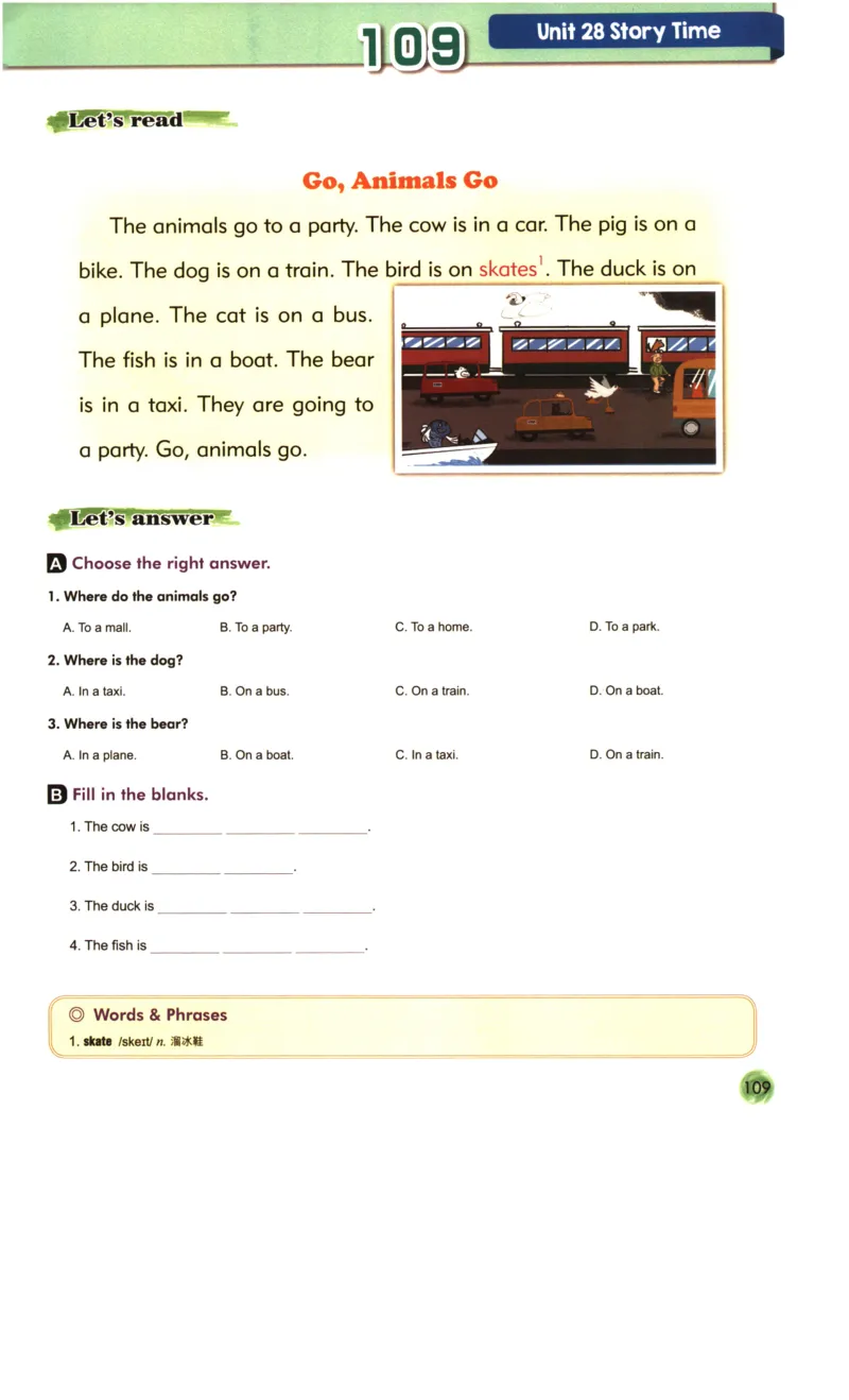 读霸小学英语2年级阅读128篇_26春四年级上下册人教版_四上英语合集人教版PEP英语四年级上册新教材（教学视频+课件+动画+音频+练习+教案）_17练习资料_《英语阅读128篇》