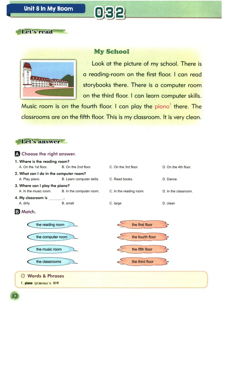 读霸小学英语2年级阅读128篇_26春四年级上下册人教版_四上英语合集人教版PEP英语四年级上册新教材（教学视频+课件+动画+音频+练习+教案）_17练习资料_《英语阅读128篇》