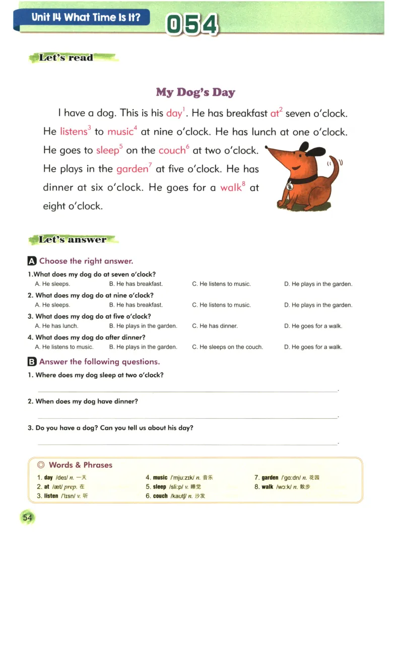 读霸小学英语2年级阅读128篇_26春四年级上下册人教版_四上英语合集人教版PEP英语四年级上册新教材（教学视频+课件+动画+音频+练习+教案）_17练习资料_《英语阅读128篇》