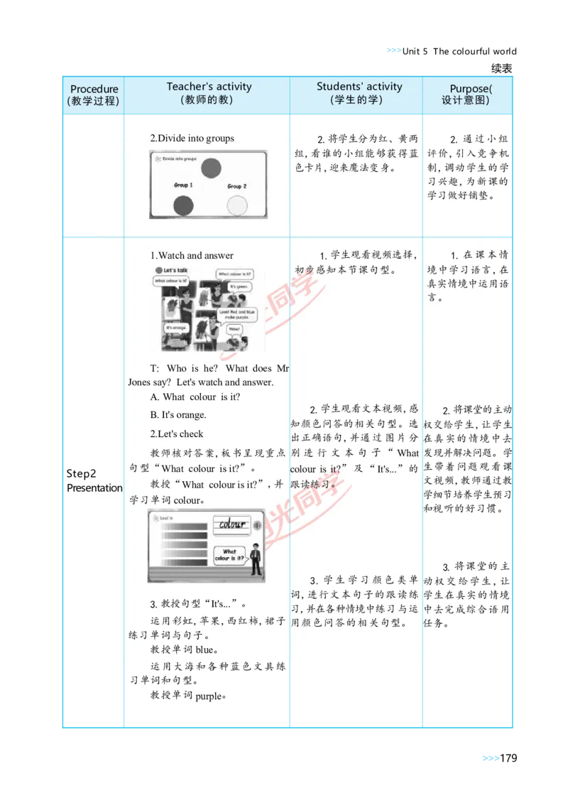 教案正文3上_Unit5_26春四年级上下册人教版_四上英语合集人教版PEP英语四年级上册新教材（教学视频+课件+动画+音频+练习+教案）_19同步教案课件_人教pep3_3-6上册