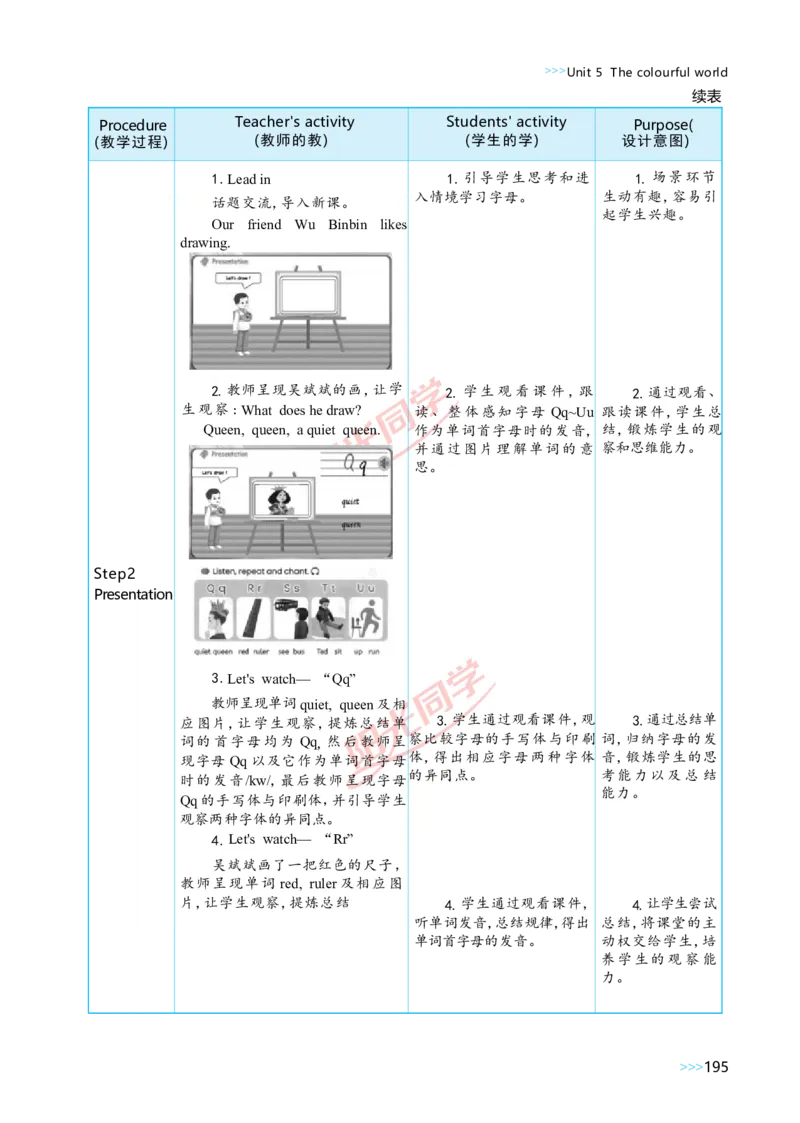 教案正文3上_Unit5_26春四年级上下册人教版_四上英语合集人教版PEP英语四年级上册新教材（教学视频+课件+动画+音频+练习+教案）_19同步教案课件_人教pep3_3-6上册
