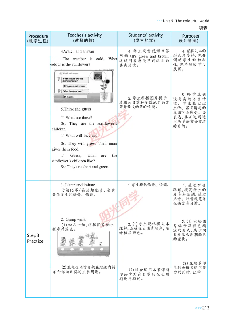 教案正文3上_Unit5_26春四年级上下册人教版_四上英语合集人教版PEP英语四年级上册新教材（教学视频+课件+动画+音频+练习+教案）_19同步教案课件_人教pep3_3-6上册