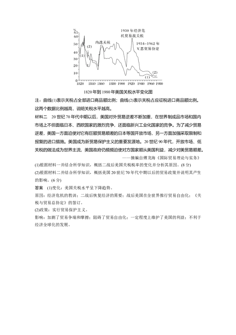 2024年高考历史一轮复习（部编版）板块7第17单元第55讲　现代世界的食物生产、经济生活与科技进步_07高考历史_2024年新高考资料_1.2024一轮复习_2024年高考历史一轮复习讲义（部编版）