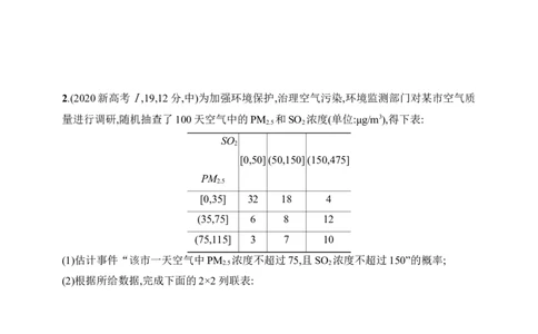 11.5　成对数据的统计分析（含答案）_02高考数学_2025年新高考资料_一轮复习_2025新教材数学高考第一轮基础练习（含答案）