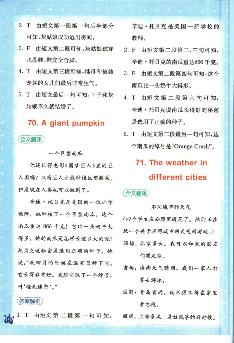 星火英语阅读训练100篇四年级_26春四年级上下册人教版_四上英语合集人教版PEP英语四年级上册新教材（教学视频+课件+动画+音频+练习+教案）_17练习资料_《阅读训练100篇》