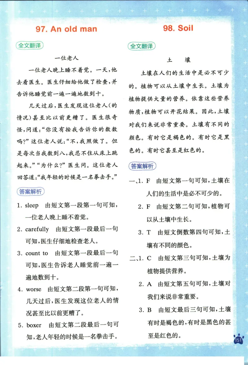 星火英语阅读训练100篇四年级_26春四年级上下册人教版_四上英语合集人教版PEP英语四年级上册新教材（教学视频+课件+动画+音频+练习+教案）_17练习资料_《阅读训练100篇》
