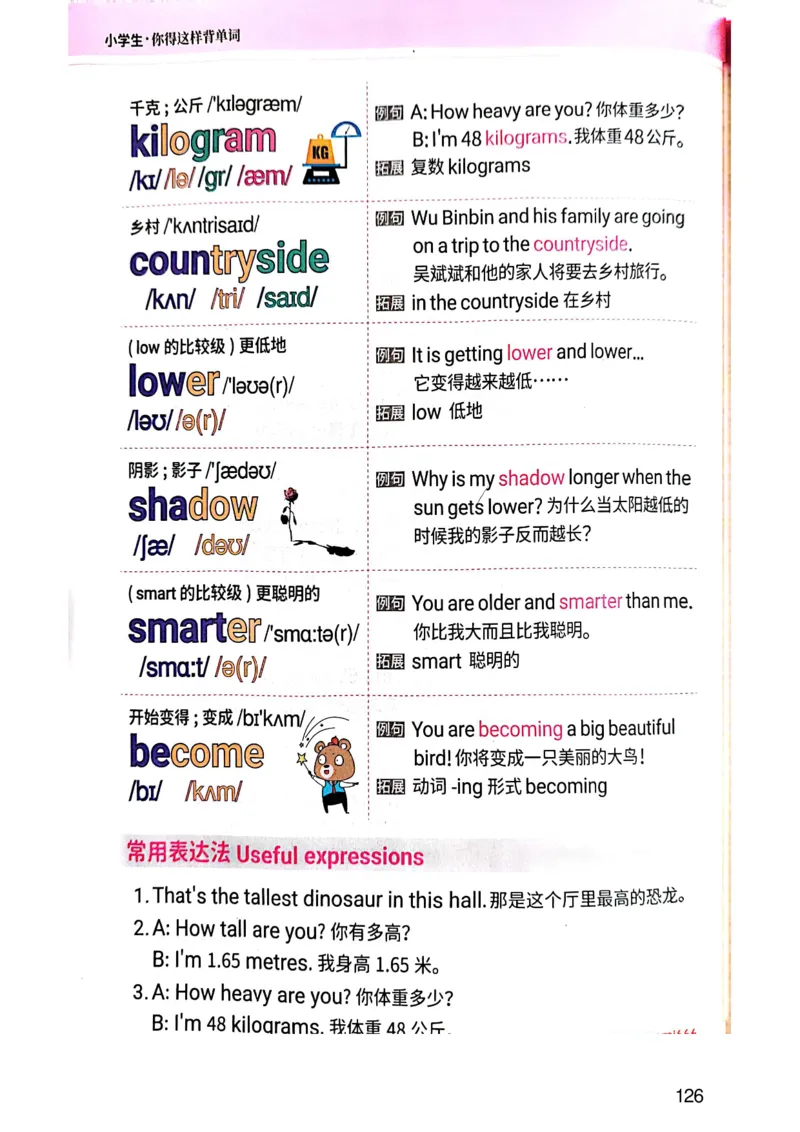 斗半匠-小学生你得这样背单词_26春四年级上下册人教版_四上英语合集人教版PEP英语四年级上册新教材（教学视频+课件+动画+音频+练习+教案）_17练习资料_《小学英语一本通》