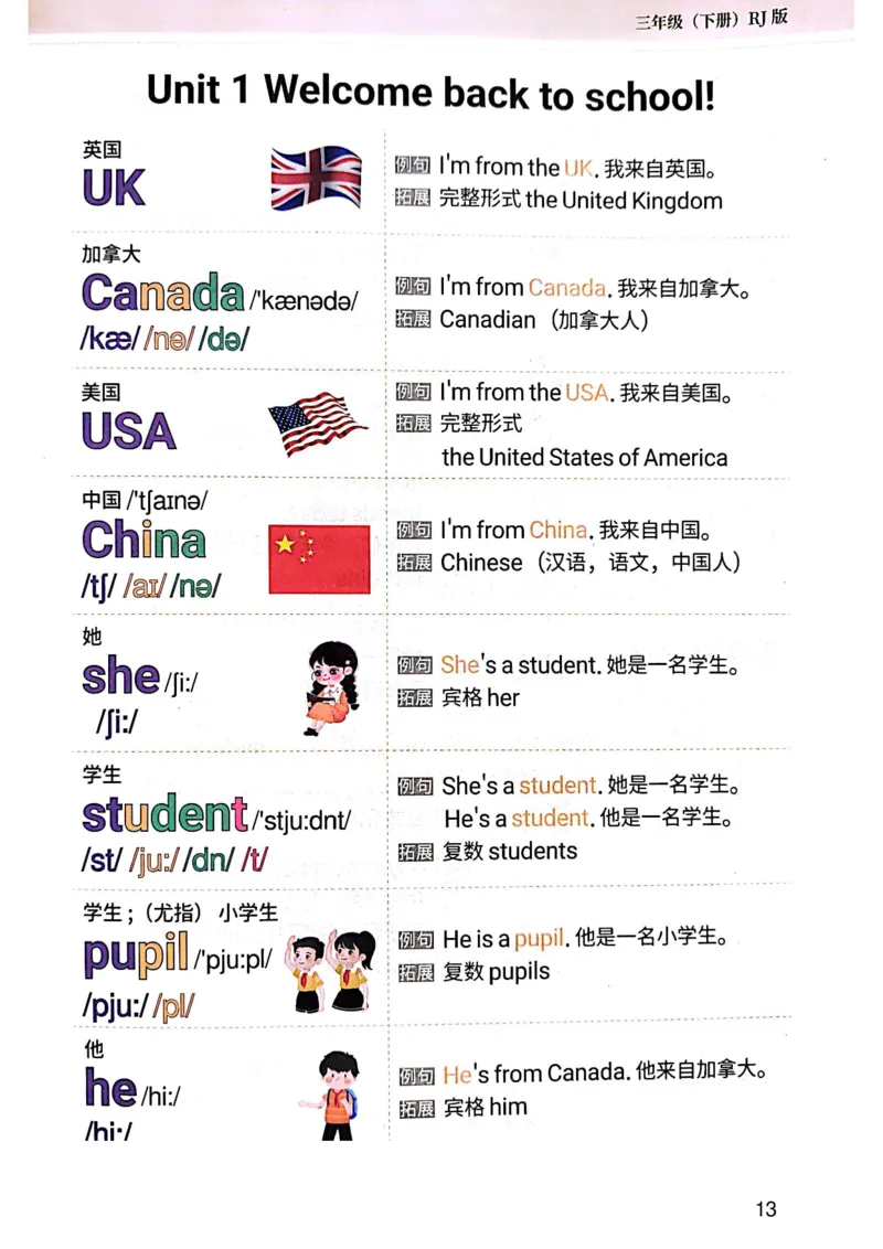 斗半匠-小学生你得这样背单词_26春四年级上下册人教版_四上英语合集人教版PEP英语四年级上册新教材（教学视频+课件+动画+音频+练习+教案）_17练习资料_《小学英语一本通》