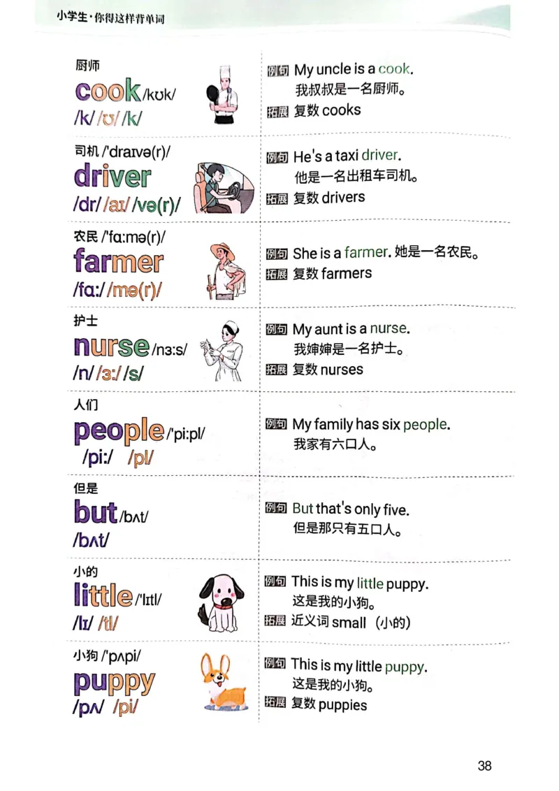 斗半匠-小学生你得这样背单词_26春四年级上下册人教版_四上英语合集人教版PEP英语四年级上册新教材（教学视频+课件+动画+音频+练习+教案）_17练习资料_《小学英语一本通》