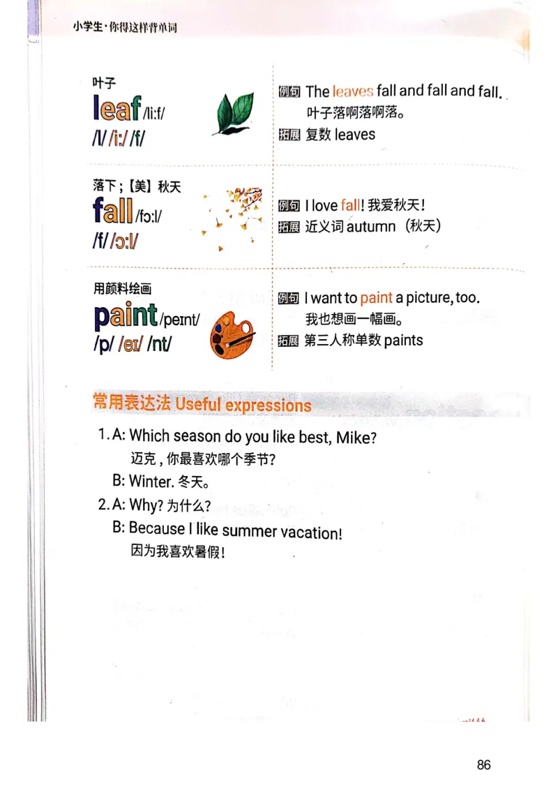 斗半匠-小学生你得这样背单词_26春四年级上下册人教版_四上英语合集人教版PEP英语四年级上册新教材（教学视频+课件+动画+音频+练习+教案）_17练习资料_《小学英语一本通》