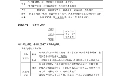 2023年高考历史一轮复习（部编版新高考）第5讲课题11　从明朝建立至清朝前中期的统治_07高考历史_新高考复习资料_2023年新高考复习资料_2023新高考大一轮复习讲义