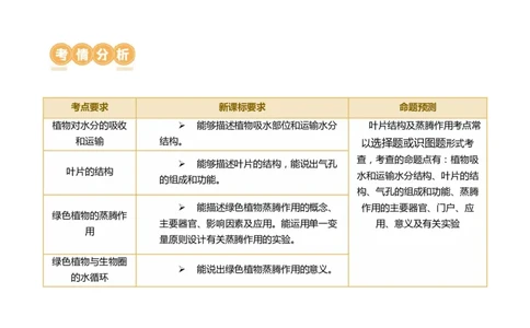 专题06绿色植物与生物圈的水循环（讲义）（解析版）_02中考总复习（2026版更新中）_08-生物-中考总复习_2024年中考复习资料_一轮复习_❤2024年中考生物一轮复习讲练测（全国通用）_讲义