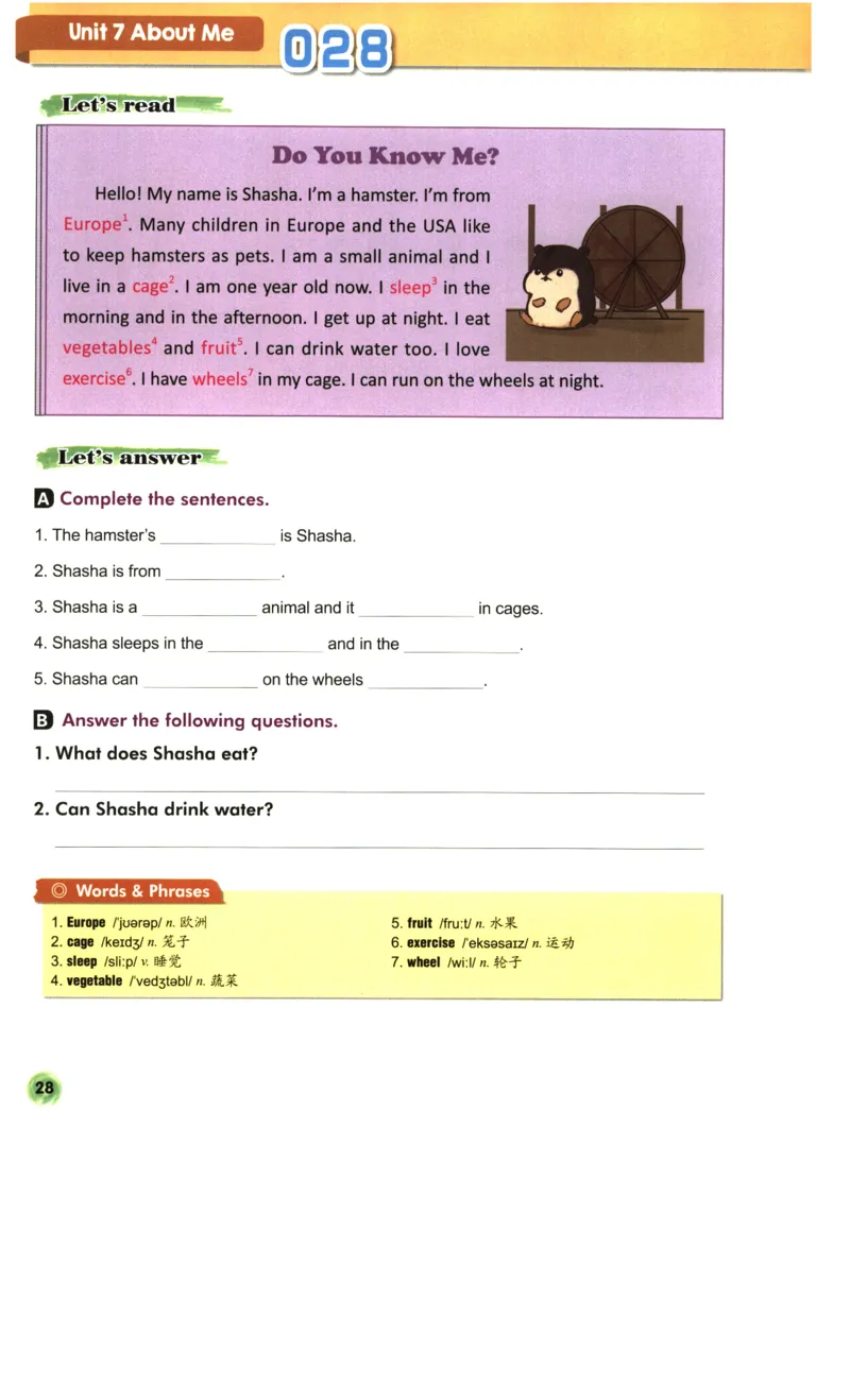 读霸小学英语3年级阅读128篇_26春四年级上下册人教版_四上英语合集人教版PEP英语四年级上册新教材（教学视频+课件+动画+音频+练习+教案）_17练习资料_《英语阅读128篇》