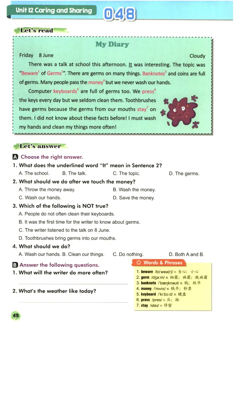 读霸小学英语3年级阅读128篇_26春四年级上下册人教版_四上英语合集人教版PEP英语四年级上册新教材（教学视频+课件+动画+音频+练习+教案）_17练习资料_《英语阅读128篇》