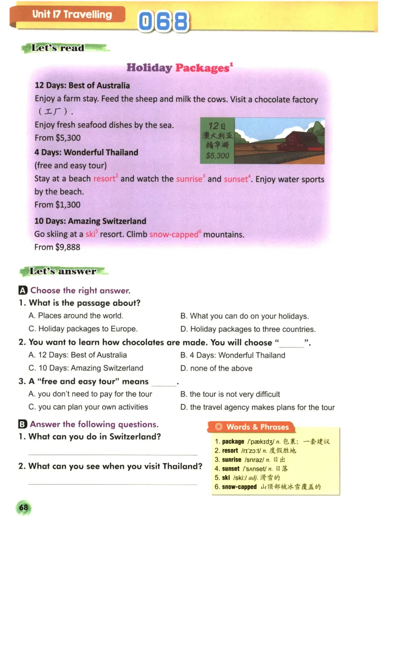 读霸小学英语3年级阅读128篇_26春四年级上下册人教版_四上英语合集人教版PEP英语四年级上册新教材（教学视频+课件+动画+音频+练习+教案）_17练习资料_《英语阅读128篇》