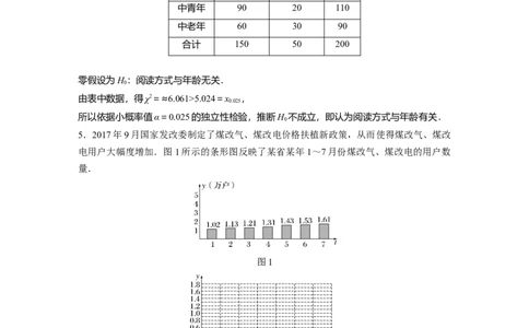 2024年高考数学一轮复习（新高考版）第9章　必刷大题18　统计与统计分析_02高考数学_新高考复习资料_2024年新高考资料_一轮复习资料_完2024数学步步高大一轮复习（课件+讲义）
