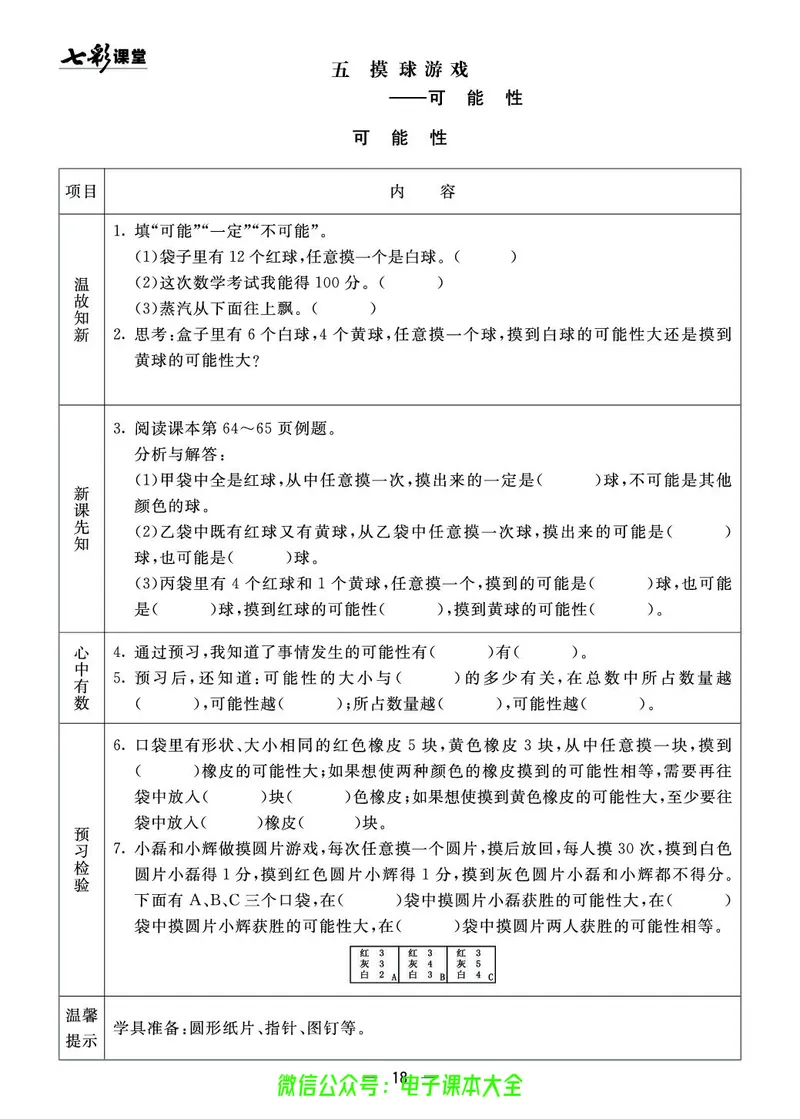 青岛版5a_26春四年级上下册人教版_四上英语合集人教版PEP英语四年级上册新教材（教学视频+课件+动画+音频+练习+教案）_17练习资料_小学英语（预习复习资料大礼包）_《预习卡》