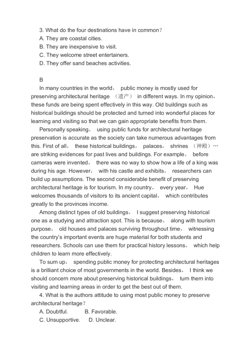 2023届高考英语备考二轮复习阅读理解阅读七选五书面表达分类综合训练（含答案）_03高考英语_通用版（老高考）复习资料_2023年复习资料_二轮复习