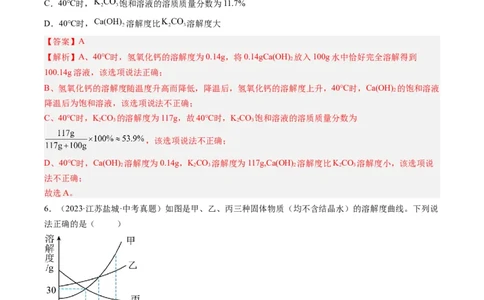 专题19坐标图像题（解析版）_02中考总复习（2026版更新中）_05-化学-中考总复习_2026年中考复习（更新中）_好题汇编三年（2023-2025）中考化学真题分类汇编（全国通用）