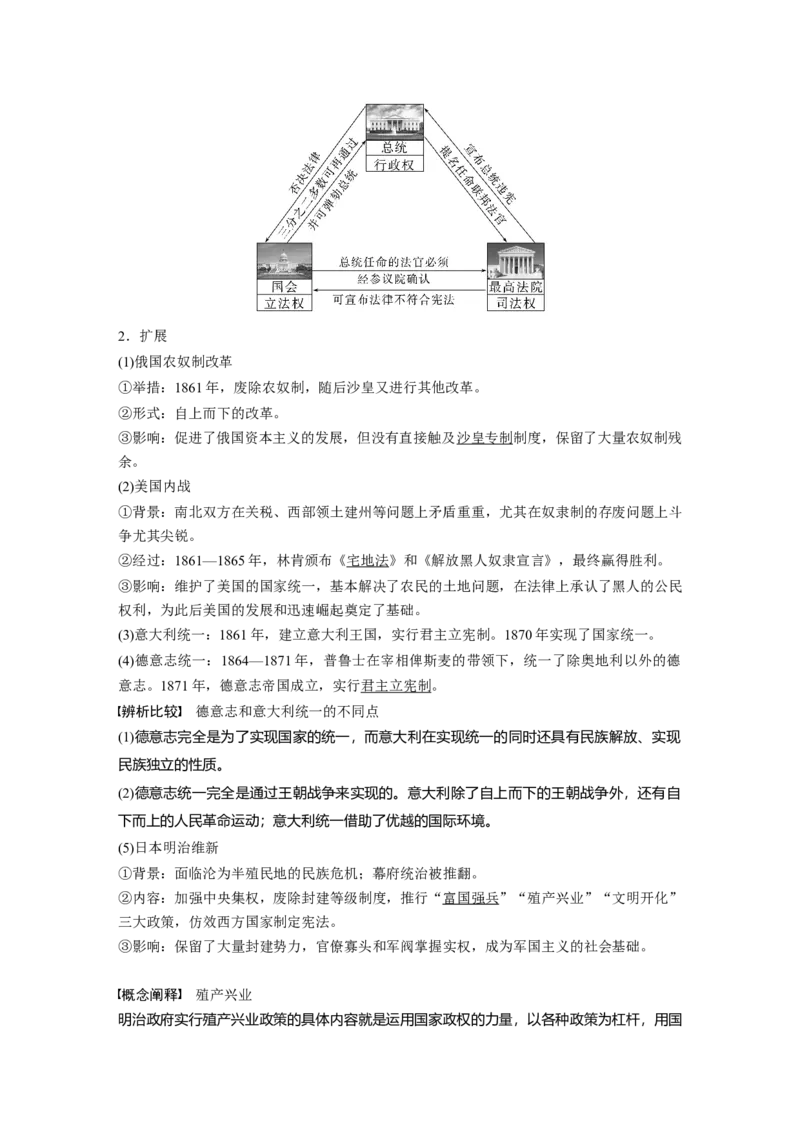 2023年高考历史一轮复习（部编版新高考）第14讲课题41　资产阶级革命与资本主义制度的确立_07高考历史_新高考复习资料_2023年新高考复习资料_2023新高考大一轮复习讲义