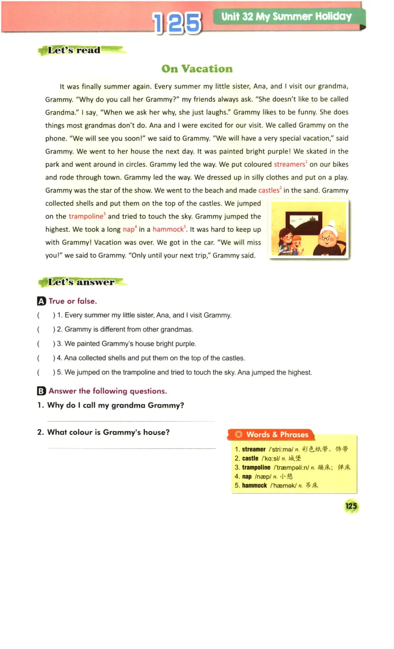 读霸小学英语6年级阅读128篇_26春四年级上下册人教版_四上英语合集人教版PEP英语四年级上册新教材（教学视频+课件+动画+音频+练习+教案）_17练习资料_《英语阅读128篇》