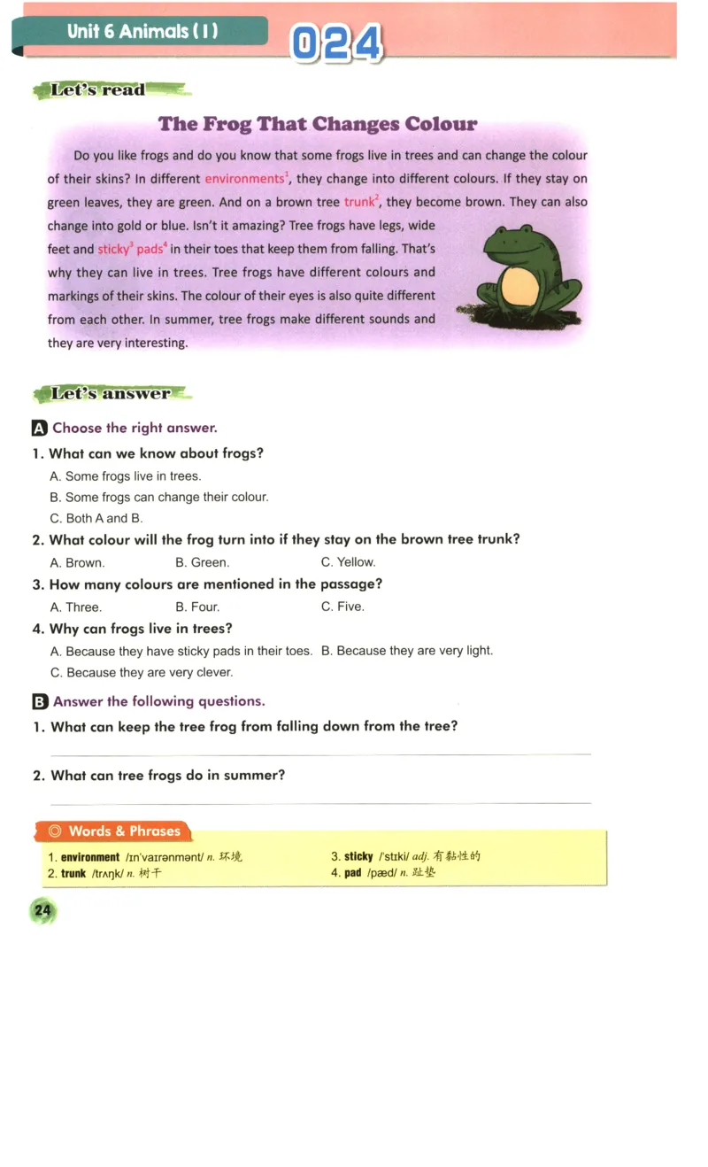 读霸小学英语6年级阅读128篇_26春四年级上下册人教版_四上英语合集人教版PEP英语四年级上册新教材（教学视频+课件+动画+音频+练习+教案）_17练习资料_《英语阅读128篇》