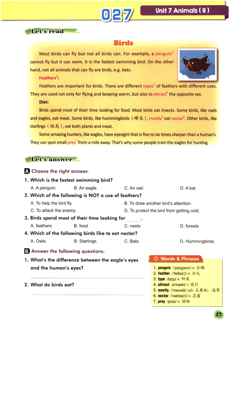 读霸小学英语6年级阅读128篇_26春四年级上下册人教版_四上英语合集人教版PEP英语四年级上册新教材（教学视频+课件+动画+音频+练习+教案）_17练习资料_《英语阅读128篇》