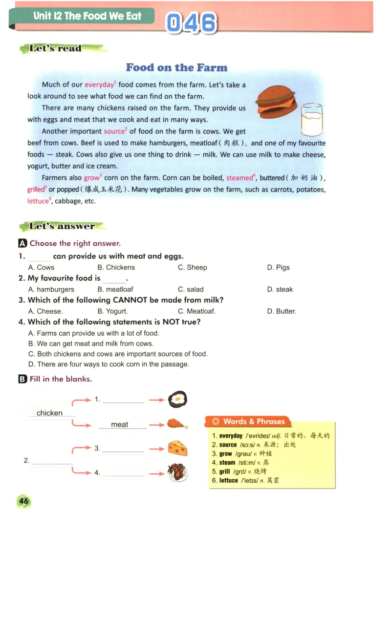 读霸小学英语6年级阅读128篇_26春四年级上下册人教版_四上英语合集人教版PEP英语四年级上册新教材（教学视频+课件+动画+音频+练习+教案）_17练习资料_《英语阅读128篇》