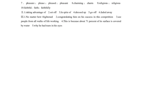 2025届高中英语一轮词汇复习：必修第三册　Unit1　FestivalsandCelebrations（含答案）_03高考英语_2025年新高考资料_一轮复习_2025届高中英语一轮词汇复习学案（学生版+教师版）（完结）