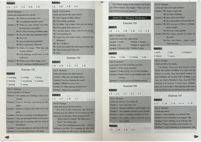 3英语~听霸答案-新_26春四年级上下册人教版_四上英语合集人教版PEP英语四年级上册新教材（教学视频+课件+动画+音频+练习+教案）_17练习资料_小学英语（预习复习资料大礼包）